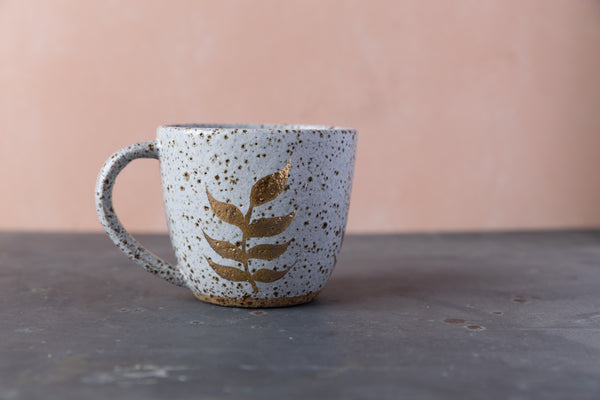 FERN MUG - SPECKLED CLAY - S/M/L