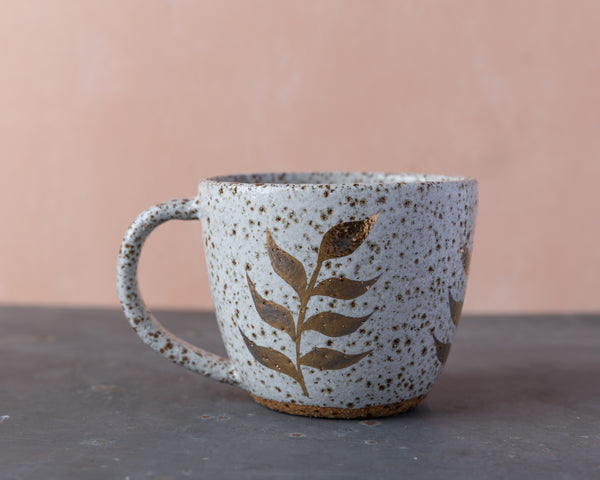 FERN MUG - SPECKLED CLAY - S/M/L