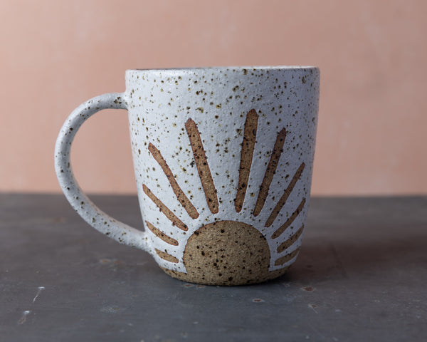 SUNRISE MUG - SPECKLED CLAY - S/M/L