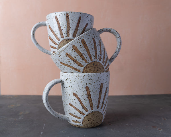 SUNRISE MUG - SPECKLED CLAY - S/M/L