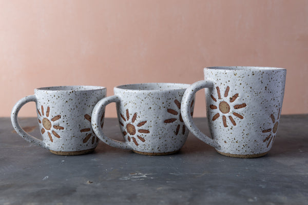 LITTLE SOL MUG - SPECKLED CLAY - S/M/L