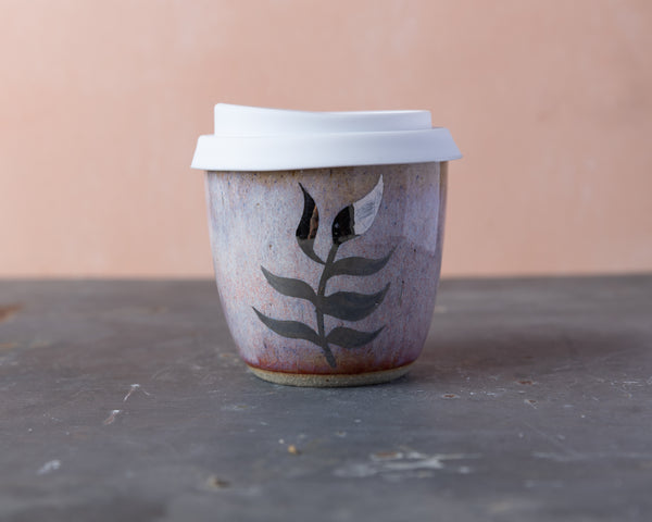 LILAC FERN EARTH CUP - SANDY CLAY - S/M/L