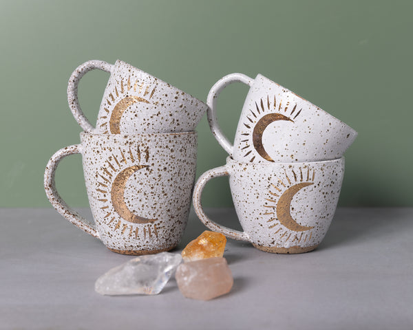 MOON SHINE MUG - SPECKLED CLAY - S/M/L