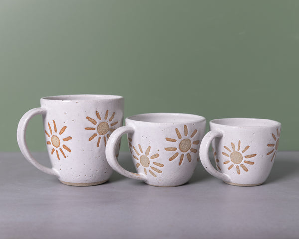 LITTLE SOL MUG - SANDY CLAY - S/M/L