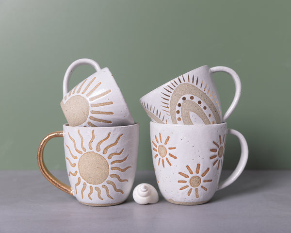 LITTLE SOL MUG - SANDY CLAY - S/M/L