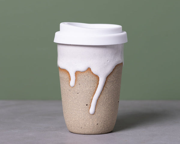 SEAFOAM EARTH CUP - SANDY CLAY - S/M/L