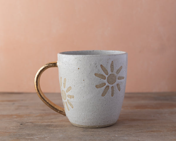 LITTLE SOL - GOLD HANDLE - SANDY CLAY - S/M/L