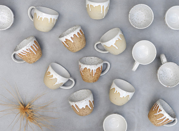 DRIBBLE MUG - SPECKLED CLAY - S/M/L