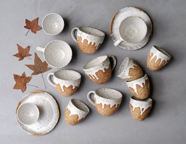 DRIBBLE MUG - SPECKLED CLAY - S/M/L