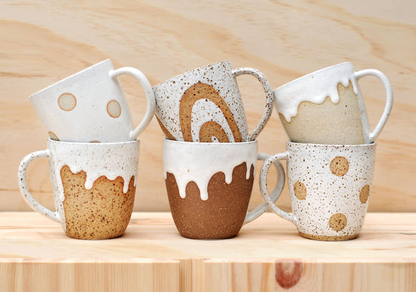 SEAFOAM MUG - SANDY CLAY - S/M/L