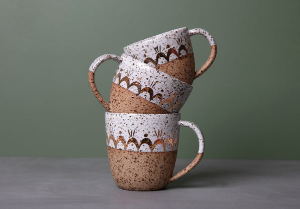 SUNSET MUG - SPECKLED CLAY - S/M/L