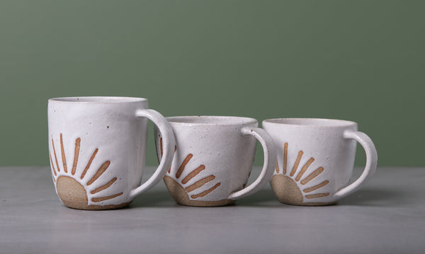 SUNRISE MUG - SANDY CLAY - S/M/L