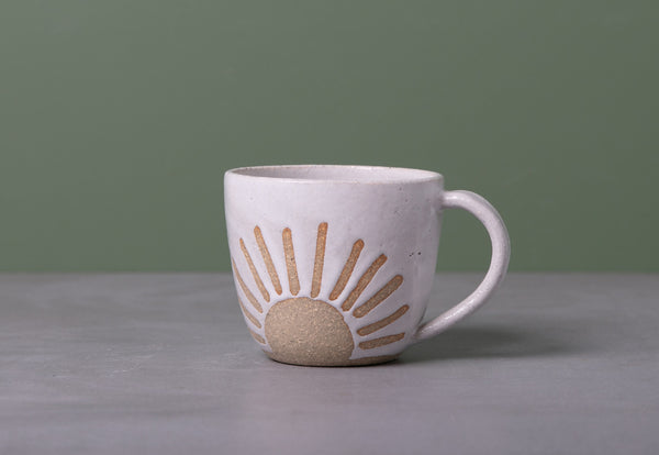 SUNRISE MUG - SANDY CLAY - S/M/L