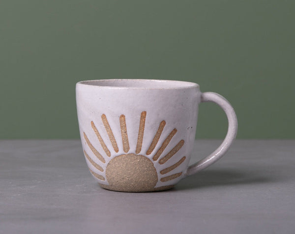 SUNRISE MUG - SANDY CLAY - S/M/L