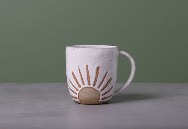 SUNRISE MUG - SANDY CLAY - S/M/L