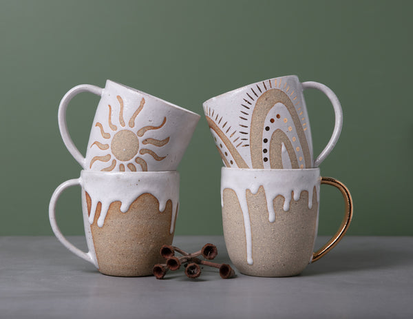 SEAFOAM MUG - SANDY CLAY - S/M/L