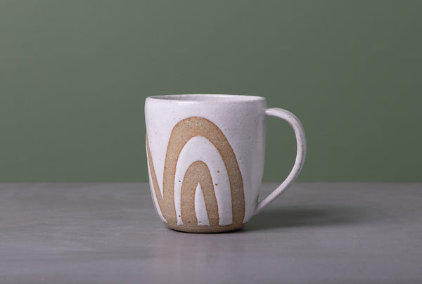 RAINBOW MUG - SANDY CLAY - S/M/L