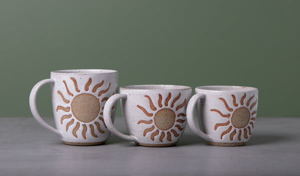 SOL MUG - SANDY CLAY - S/M/L