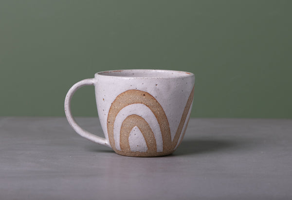 RAINBOW MUG - SANDY CLAY - S/M/L
