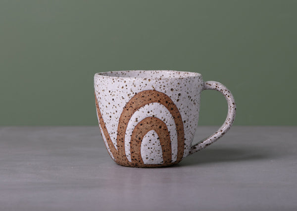 RAINBOW MUG - SPECKLED CLAY - S/M/L