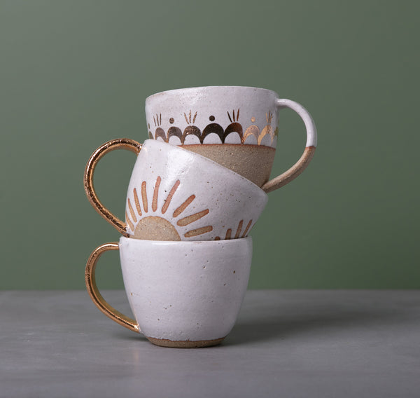 SUNRISE MUG - SANDY CLAY - S/M/L