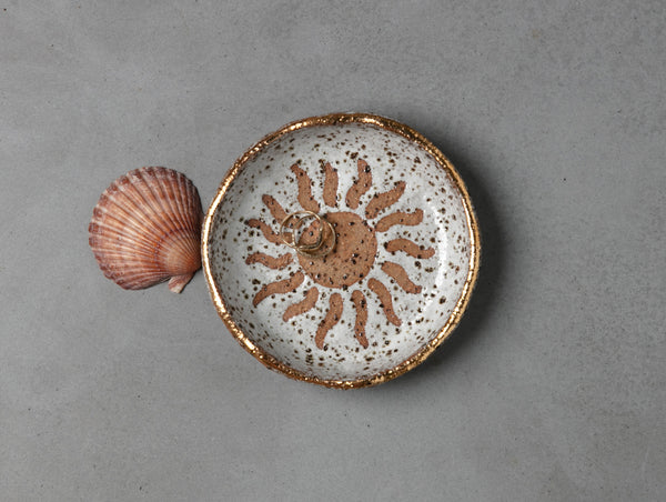 SUN BOWL - SPECKLED CLAY