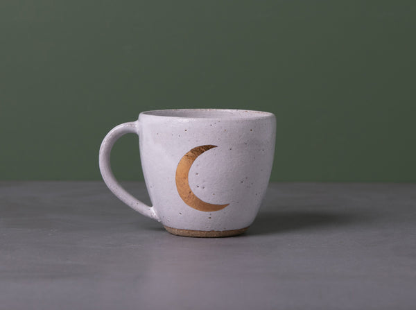 CRESCENT MOON MUG - SANDY CLAY - S/M/L