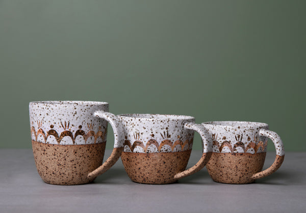 SUNSET MUG - SPECKLED CLAY - S/M/L