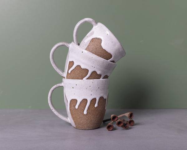 DRIBBLE MUG - CHOCOLATE CLAY - S/M/L