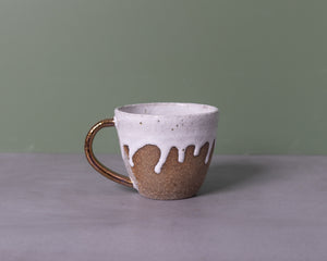 DRIBBLE MUG - COPPER - CHOCOLATE CLAY - S/M/L