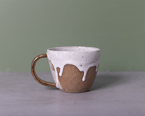 DRIBBLE MUG - COPPER - CHOCOLATE CLAY - S/M/L