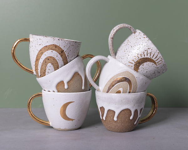 DRIBBLE MUG - CHOCOLATE CLAY - S/M/L