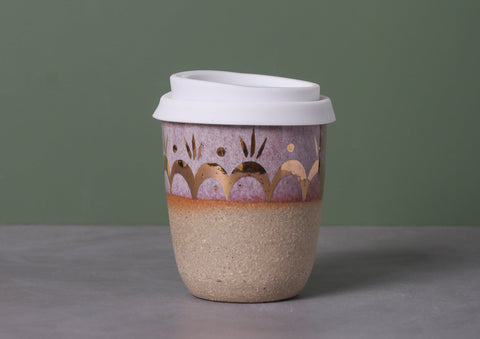 RAINBOW SUNSET EARTH CUP - SANDY CLAY - S/M/L