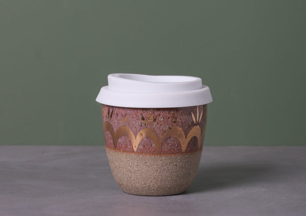 RAINBOW SUNSET EARTH CUP - SANDY CLAY - S/M/L