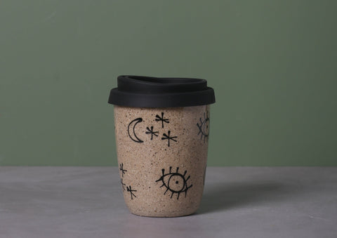 STARRY EYED EARTH CUP - SANDY CLAY - S/M/L