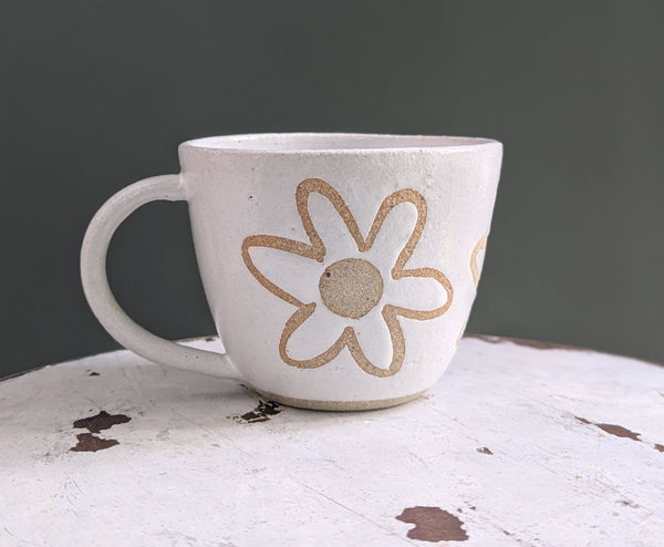 DAISY MUG - SANDY CLAY - S/M/L