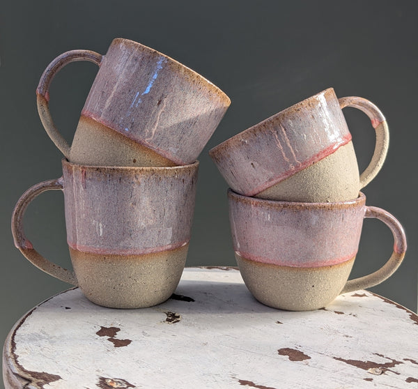 HIGH TIDE MUG - LILAC GLAZE - SANDY CLAY - S/M/L