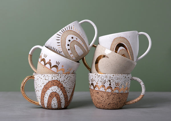 SUNSET MUG - SPECKLED CLAY - S/M/L