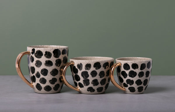 CHEETAH MUG - SANDY CLAY - S/M/L