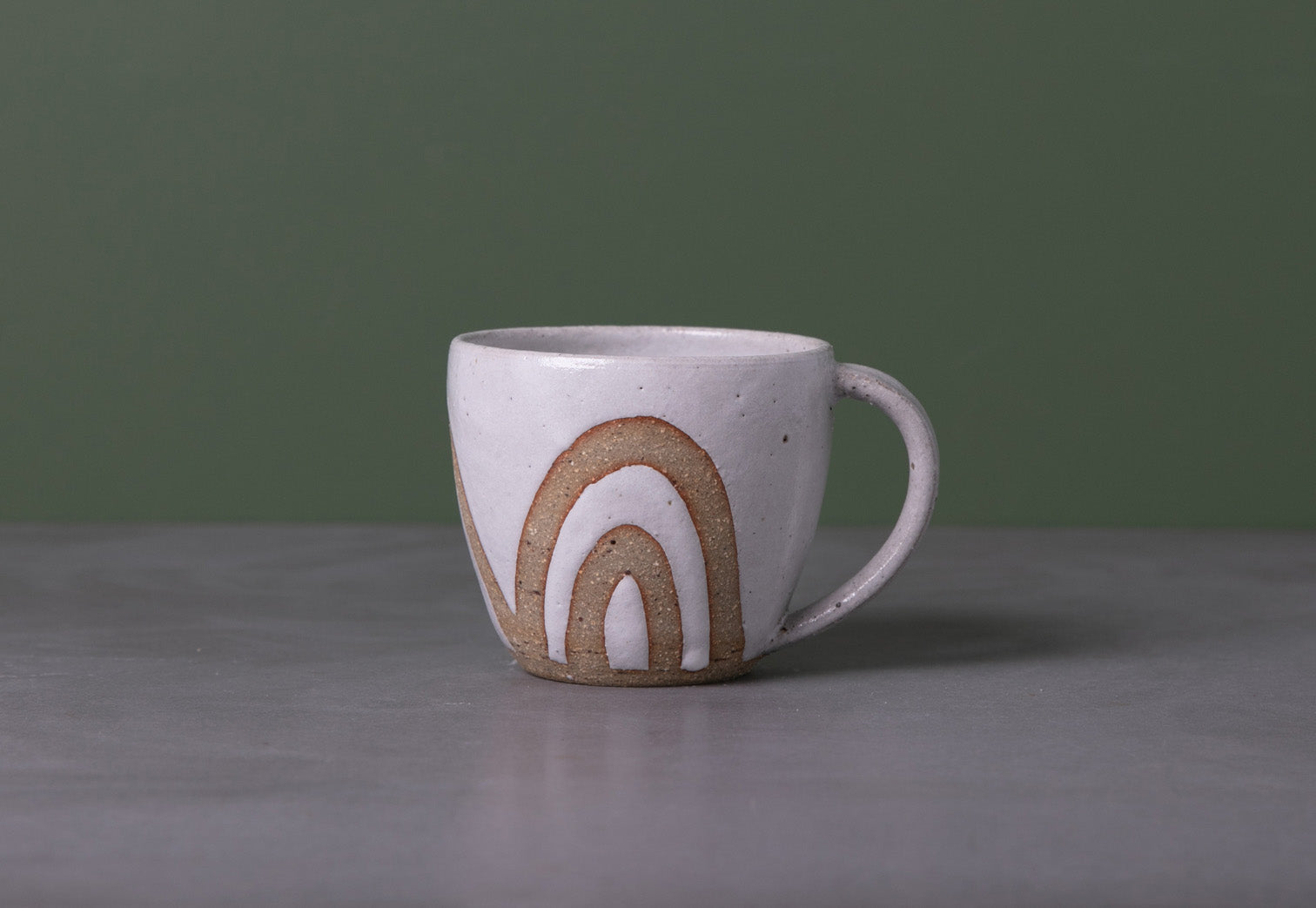 RAINBOW MUG - SANDY CLAY - S/M/L